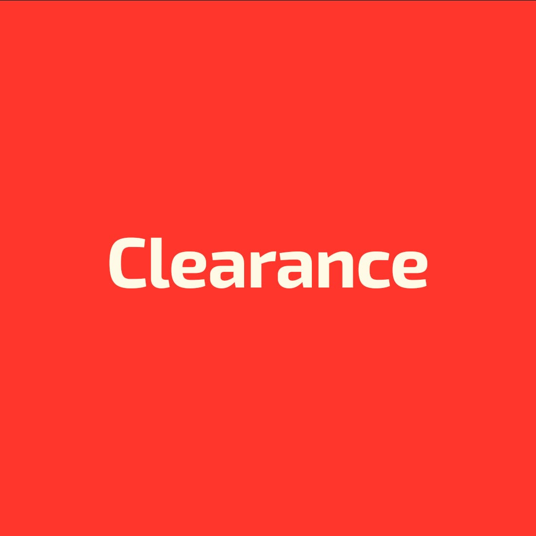 All Clearance