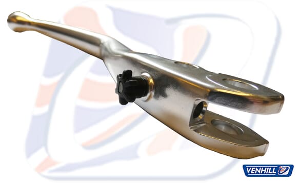 RADIAL 195 CLTCH LONG LEVER BLADE SILVER