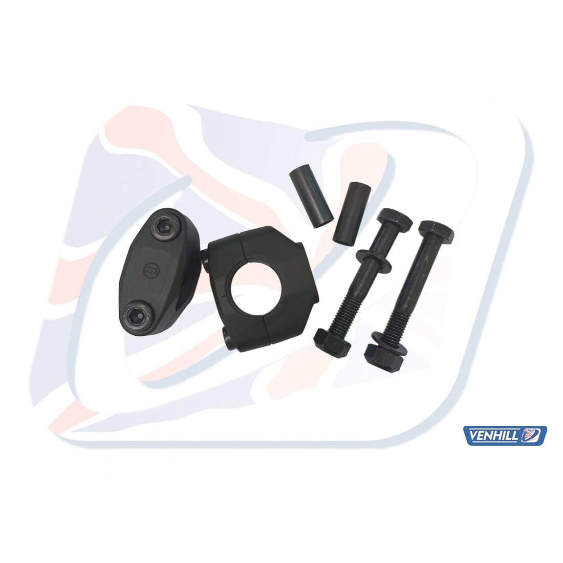 'X-LINE' REPLACEMENT CLAMP KIT -  BLACK