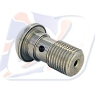 M10x1.00 DOMED SINGLE BANJO BOLT, S/S