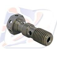 M10x1.25 DOUBLE BANJO BOLT, TITANIUM