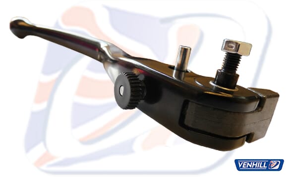 CLUTCH LEVER HC1/195 BLACK 175mm