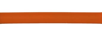 STAINLESS BRAIDED TEFLON HOSE ORANGE