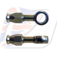 M10 STRAIGHT BANJO, STAINLESS