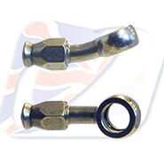 M10 BANJO, 20° UP, STAINLESS