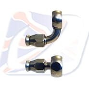 90° M10 BANJO, STAINLESS