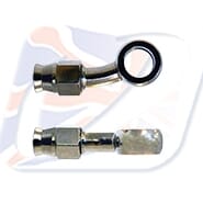 20deg SIDE BEND, BANJO. CHROME