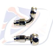 75deg. BANJO. CHROME