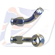 45DEG BANJO STAINLESS