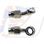 8mm 20 deg  BANJO CHROME