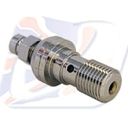 M10x1.00 SINGLE BLEED BANJO BOLT, CHROME