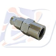 10x1 FEMALE HOSE END, CHROME.