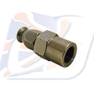 10x1 FEMALE HOSE. END, STAINLESS