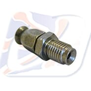 10X1.25 MALE HOSE END, S/S, CONCAVE.
