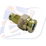 10x1 FEM BULKHEAD FTG.CONCAVE SEAT