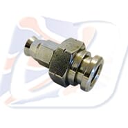 10x1.25 FEM BULKHEAD FTG.CONVEX SEAT