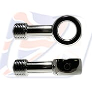 M10 STRAIGHT BANJO, CHROME