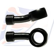 M10 BANJO, 20° UP + 20° LEFT, BLACK