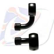 M10 90° BANJO, BLACK