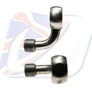 M10 90° BANJO, STAINLESS
