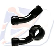 M10 BANJO 45° UP + 25° RIGHT, BLACK