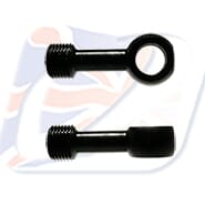 M8 STRAIGHT BANJO, BLACK