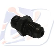 M10x1.25 MALE CONVEX ADAPTOR, BLACK