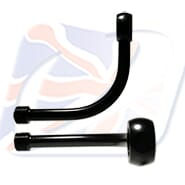 M10 90° EXTRA LONG, BLACK