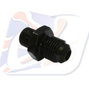 7/16 x 24 MALE CONVEX ADAPTOR, BLACK