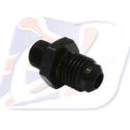 7/16 x 22 MALE CONVEX ADAPTOR, BLACK