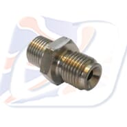 M10x1.25 MALE CONCAVE ADAPTOR, STAINLESS