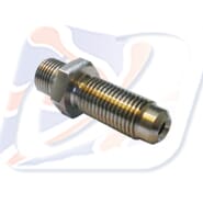 3/8 UNF MALE BULKHEAD ADAPTOR, STAINLESS