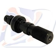 M10x1.00 DOUBLE BLEED BANJO BOLT, BLACK