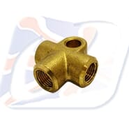 FEMALE T-PIECE M10x1.00mm CONCAVE