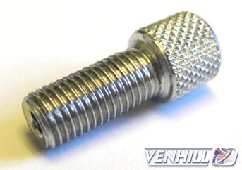 ALLOY ADJ SCREW M8 x 1.0 X 17mm