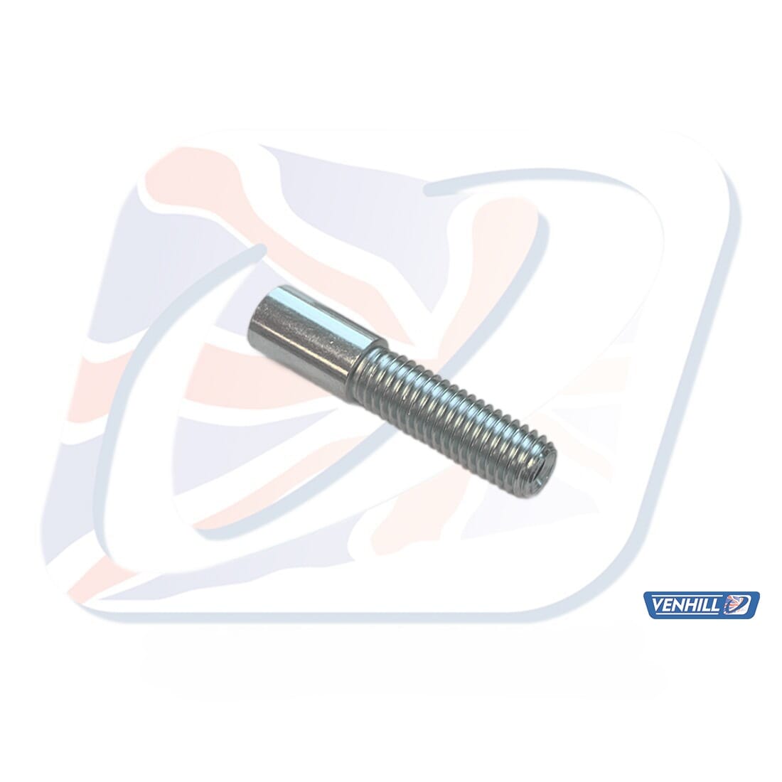 STEEL CRIMPED ADJ. SCREW M8x1.25 x 25mm
