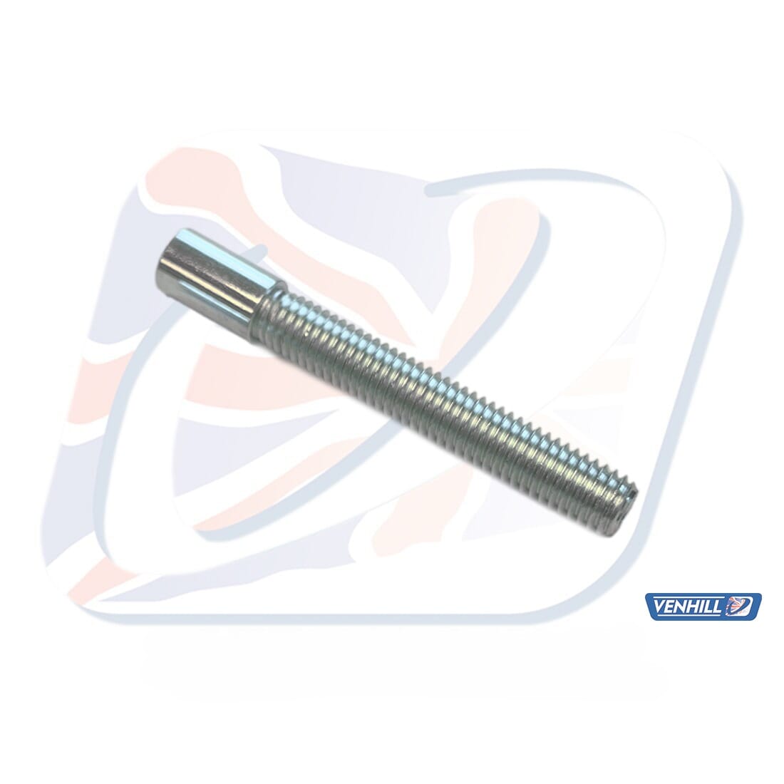 STEEL CRIMPED ADJ. SCREW M8x1.25 x 50mm