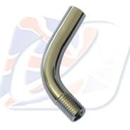 M6x0.75 & M5x0.75 THREADED TUBE BEND,70°
