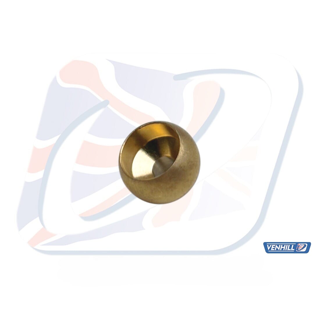 BRASS BALL NIPPLE, 8mm O.D.