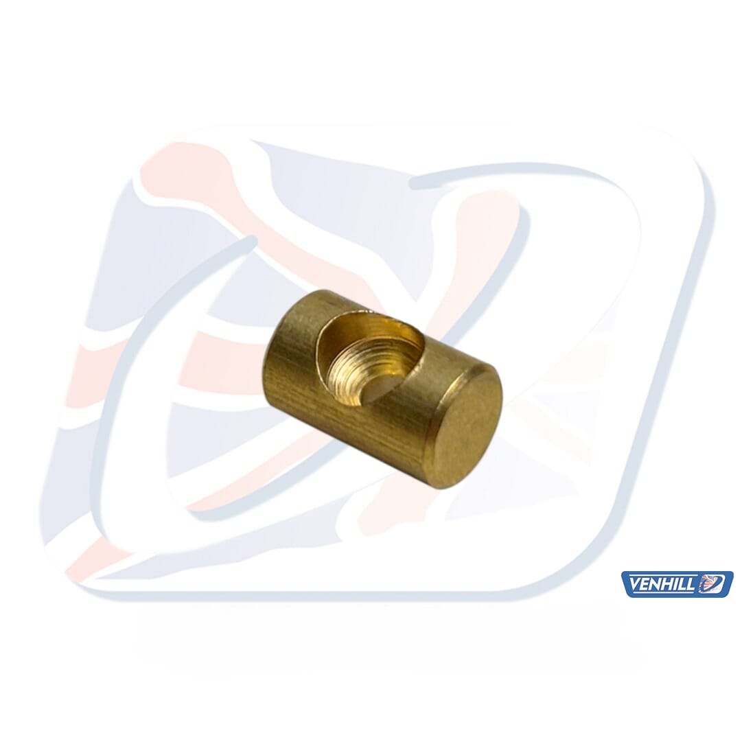 BARREL NIPPLE 6mm O.D.x10mm, 2.10mm BORE