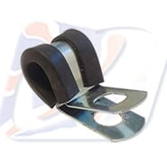 CUSHIONED HOSE CLAMPS, 1/4