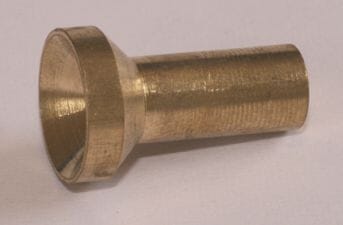 TRUMPET NIPPLE 4.4mm-7.9mm O.D.x 12.6mm