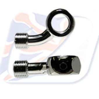 M10 BANJO 45° SIDE, CHROME