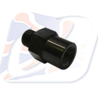 3/8 UNF FEMALE CONCAVE ADAPTER, BLACK