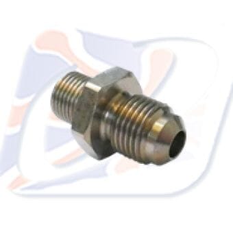 7/16 x 24 MALE CONVEX ADAPTOR, STAINLESS