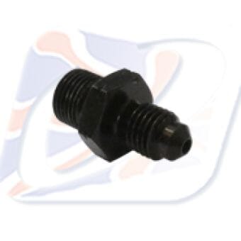 M8x1.00 MALE CONVEX ADAPTOR, BLACK
