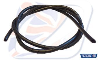 SPIROWRAP FOR -3 HOSE BLACK (Per Metre)
