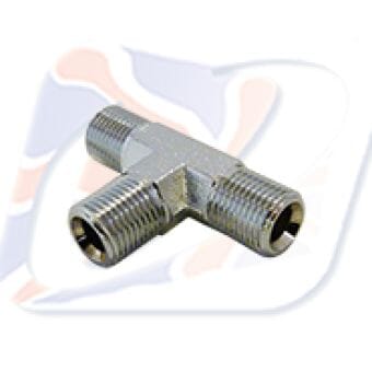 1/8 BSP T-CONNECTOR - CHROME