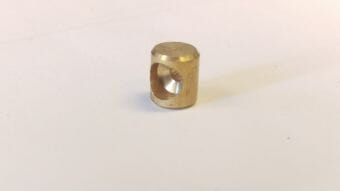 BARREL NIPPLE 6mm O.D. x 7mm, 1.7mm BORE