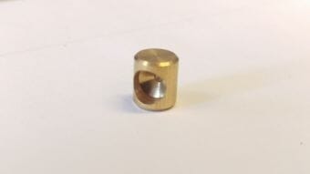 BARREL NIPPLE 6mm O.D. x 7mm, 1.3mm BORE